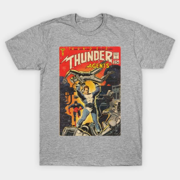 THUNDER Agents T-Shirt by ThirteenthFloor